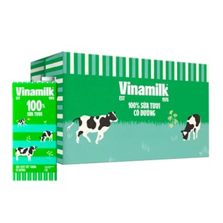 Thùng 12 hộp 1 LÍT Sữa tươi tiệt trùng Vinamilk (1L x 12H)