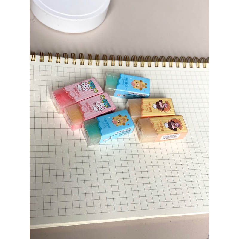 Gôm tẩy bút chì hình thú dễ thương - tẩy siêu sạch