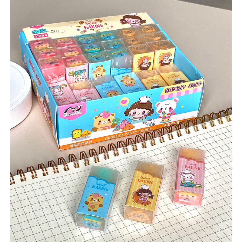 Gôm tẩy bút chì hình thú dễ thương - tẩy siêu sạch