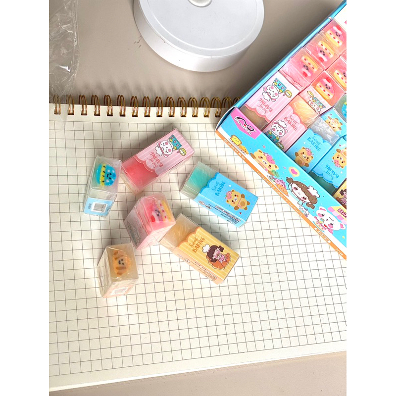 Gôm tẩy bút chì hình thú dễ thương - tẩy siêu sạch