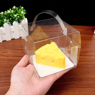 Hộp mica đựng bánh gato mini 13 11cm
