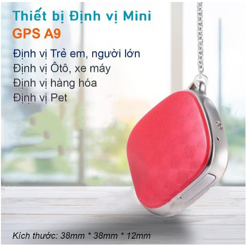 Thiết bị Định vị Mini GPS A9 lắp Sim Thiết kế Nhỏ gọn Theo dõi Hàng hóa, Trẻ em, Người già, Thú cưng Thương hiệu AMA