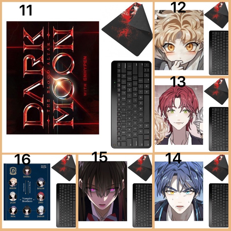 Kê chuột máy tính yaoi Dark Moon the blood altar/ bàn di chuột hình Dark Moon the blood altar