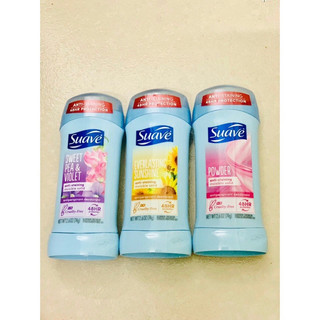 Lăn Sáp Khử Mùi Suave Power/Sunshine 74g