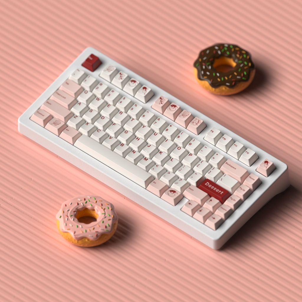 Keycap JKDK Dessert - Cherry Profile - PBT Dyesub