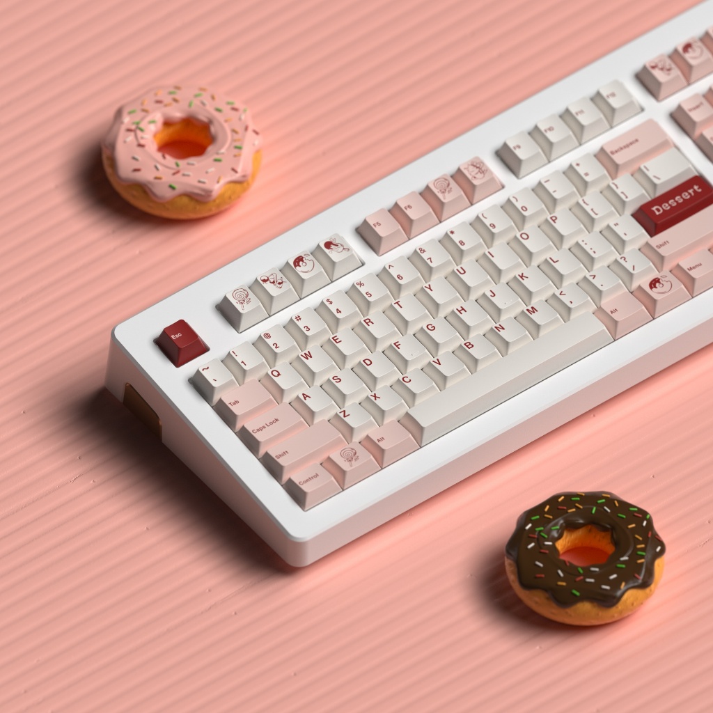 Keycap JKDK Dessert - Cherry Profile - PBT Dyesub