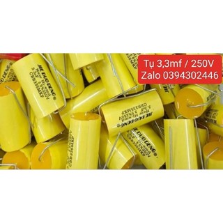 Tụ loa từ 1,5mf đến 22mf / 250v dc dùng chống cháy loa