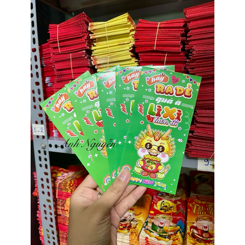 100 Bao Lì Xì Mẫu Hottrend