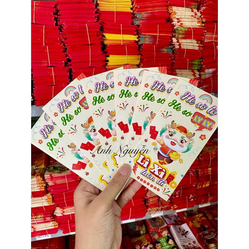 100 Bao Lì Xì Mẫu Hottrend