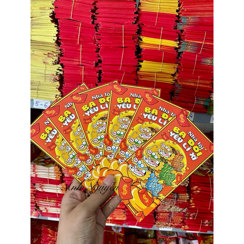 100 Bao Lì Xì Mẫu Hottrend