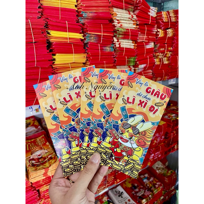 100 Bao Lì Xì Mẫu Hottrend