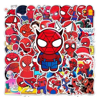 Combo 30 Sticker Chống Nước Decal Dán Điện Thoại Laptop Mũ Bảo Hiểm Vali Guitar Sổ Tay