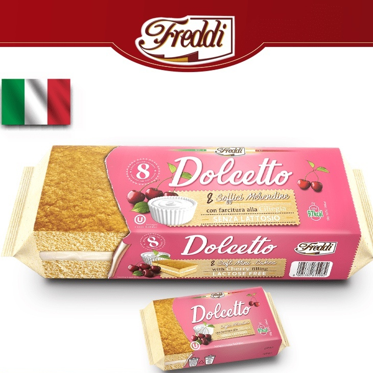 Bánh Bông Lan nhập khẩu Ý Freddi Dolcetto nhiều vị