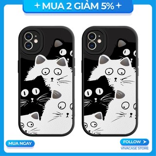 Ốp Lưng iPhone 16 Pro/15 Pro Max/14 Pro Max/16 Pro Max...Vân Da Bảo vệ Camera Hình Gấu OX