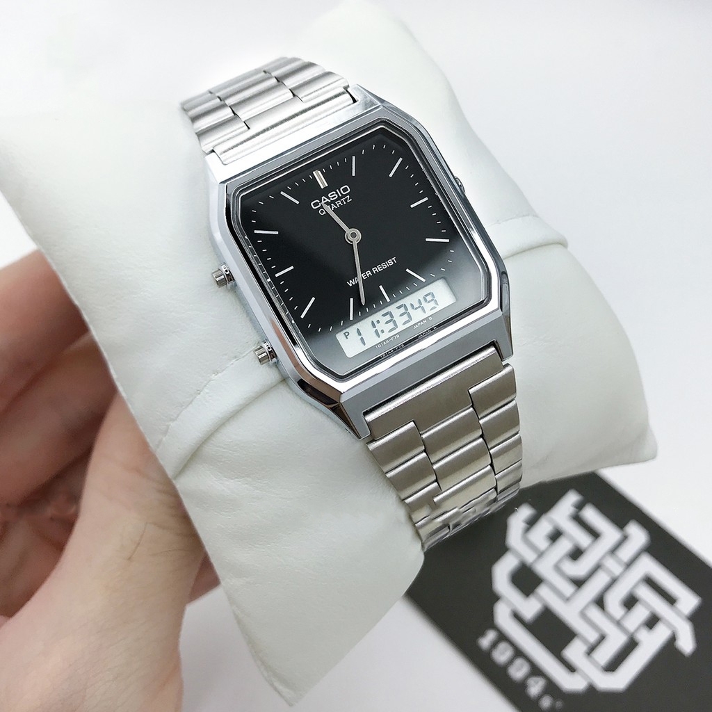 Đồng Hồ Casio Nam Nữ Unisex Dây Thép Phong Cách Trẻ Trung, Đồng Hồ Đeo Tay Thời Trang - Kingsman Watch