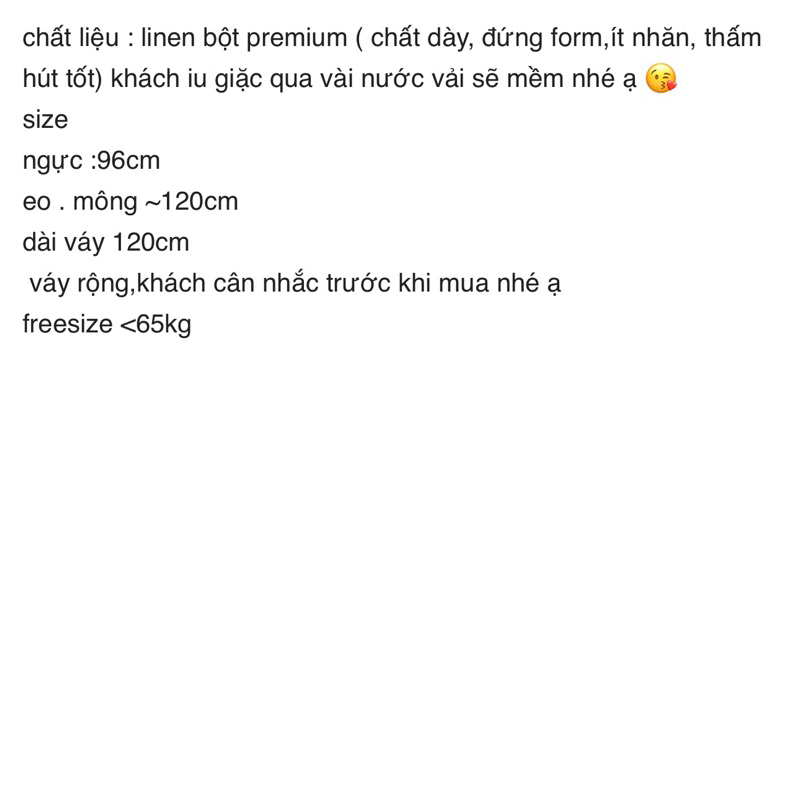 LUTA | VÁY MUỐI TIÊU TAY BỒNG