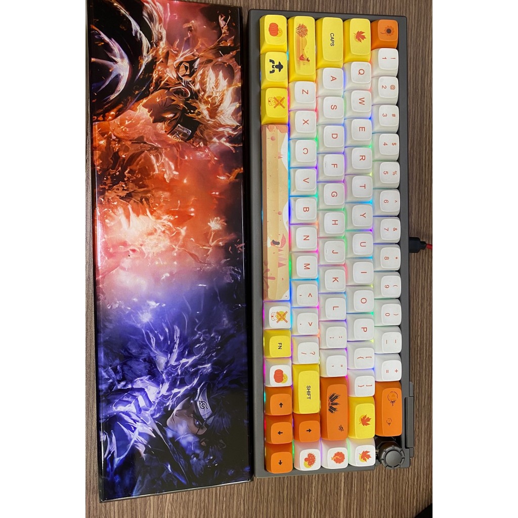 Kê tay bàn phím - Kê tay bàn phím resin - Hình Naruto đại chiến