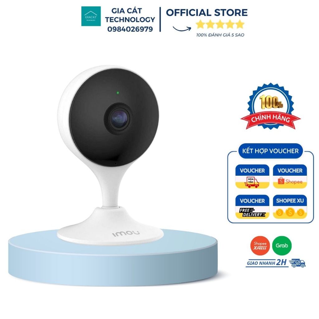 Camera trong nhà IP Wifi IPC-C22EP-A/G thiết kế nhỏ gọn, thông minh, bảo hành 24 tháng