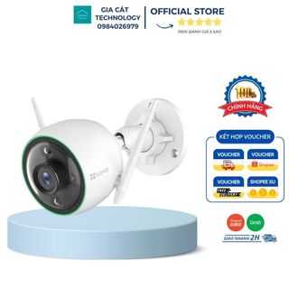 Camera wifi ngoài trời Ezviz CS-C3N-A0-3H2WFRL (C3N) có màu ban đêm hàng cao cấp