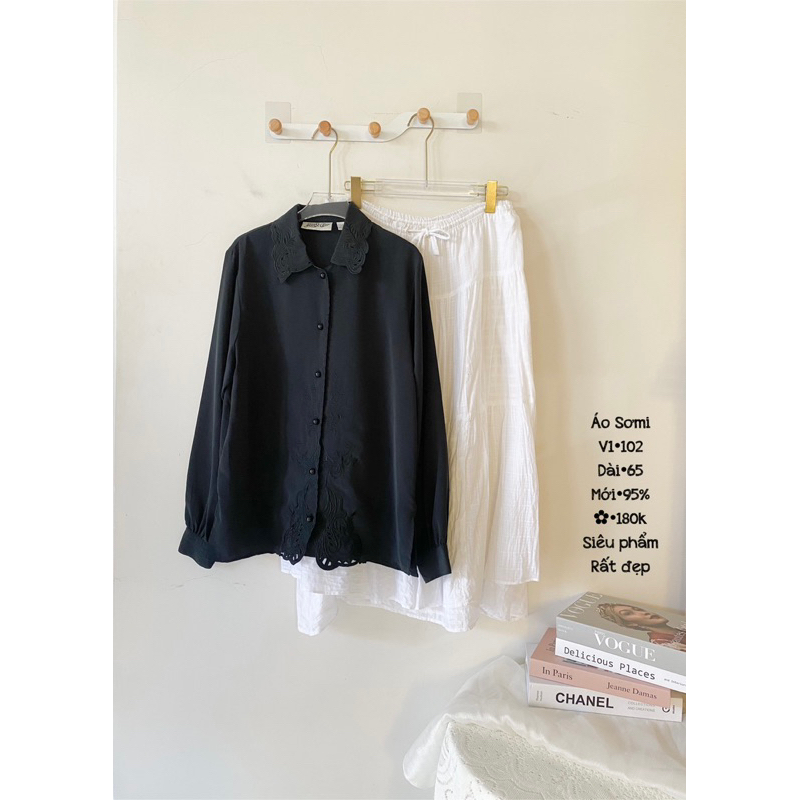 Áo Sơmi công sở màu đen rất đẹp