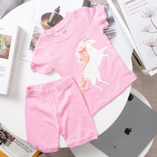 Set bộ quần áo thun bé trai, be gái size từ 10kg đến 35kg, chất liệu thun cotton thoáng mát có 5 màu