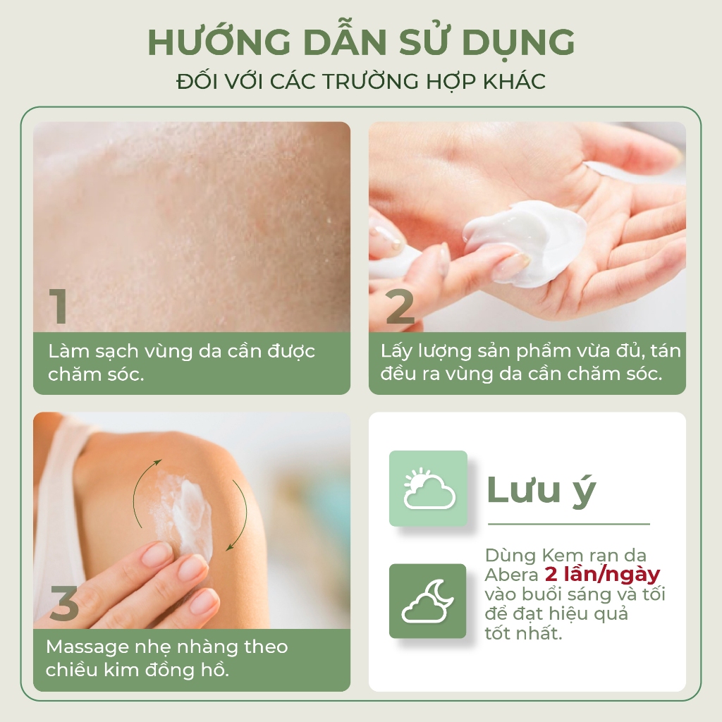 Kem Rạn Da OVELA  ABERA 50ML, Dưỡng Ẩm,  Giảm Rạn Cũ, Ngừa Rạn Mới, Mờ Thâm Bụng, Xóa Tan Mọi Âu Lo Về Rạn Da Cho Mẹ Bầu