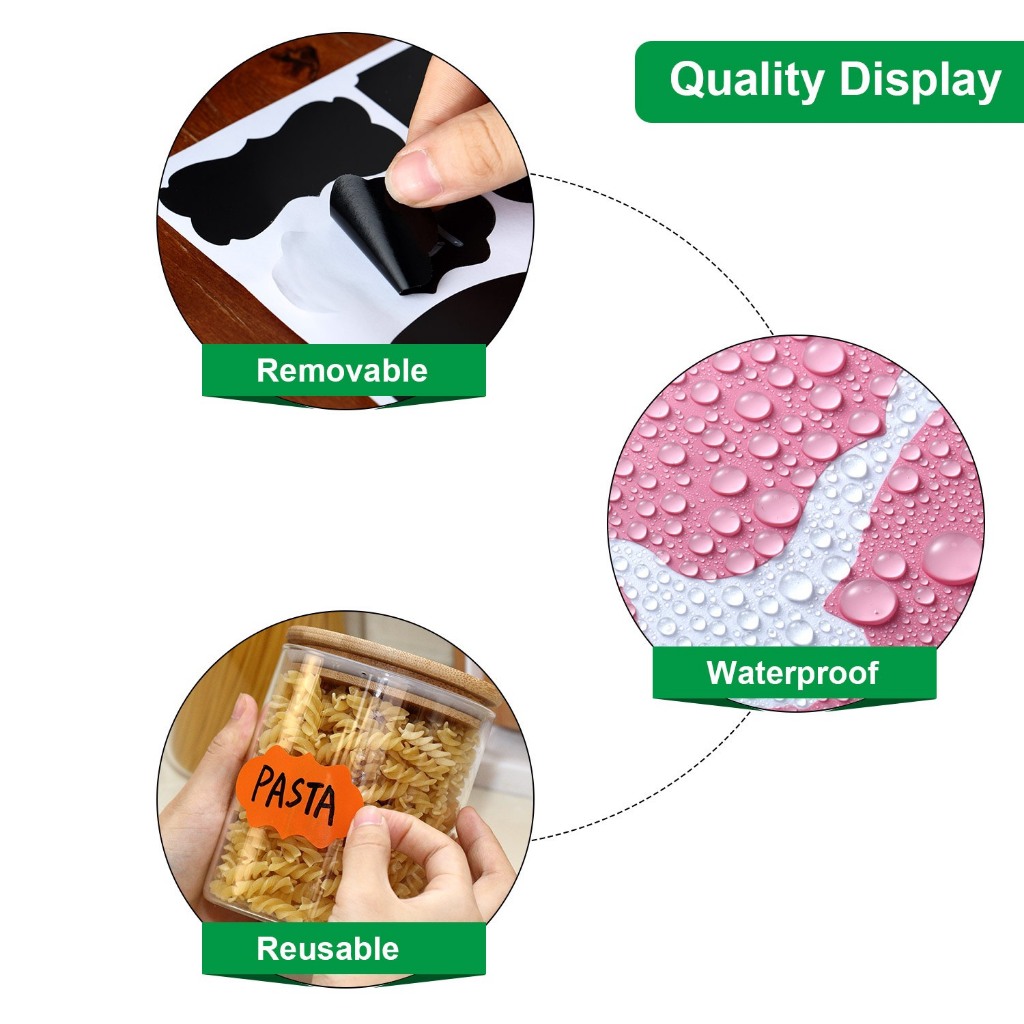 Nhãn dán / Sticker ghi chú nhiều khung khác nhau