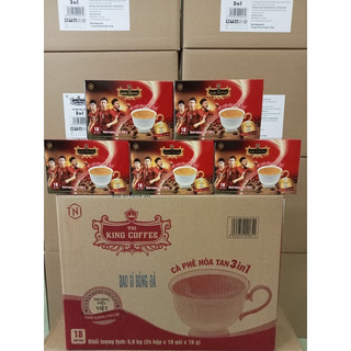 Cà phê hoà tan 3in1 king coffee