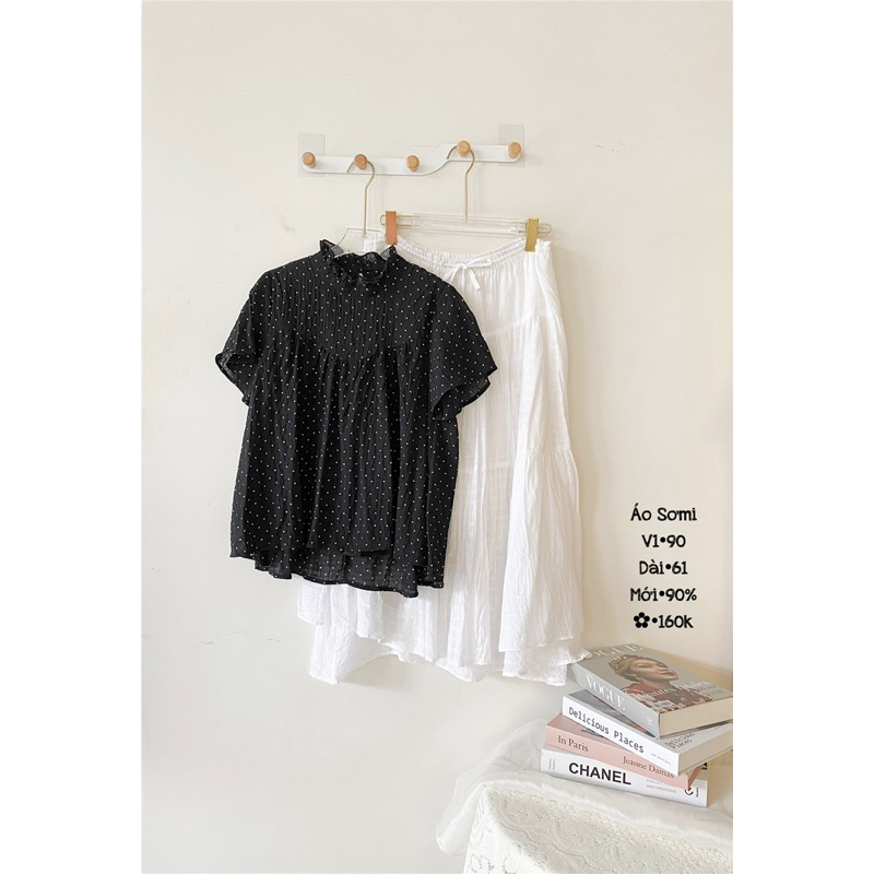 Áo Sơmi công sở màu đen rất đẹp