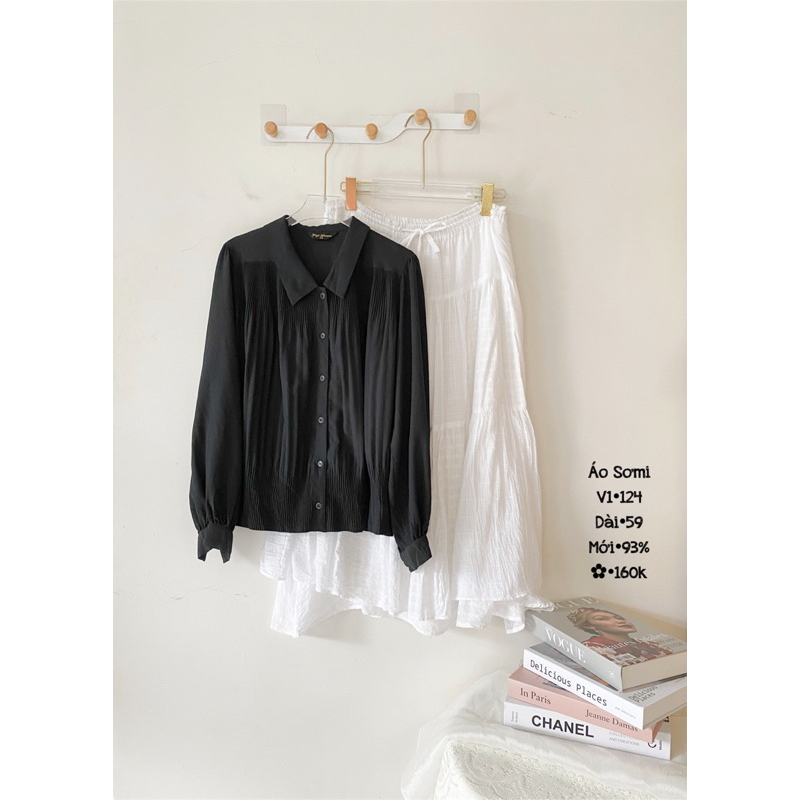 Áo Sơmi công sở màu đen rất đẹp