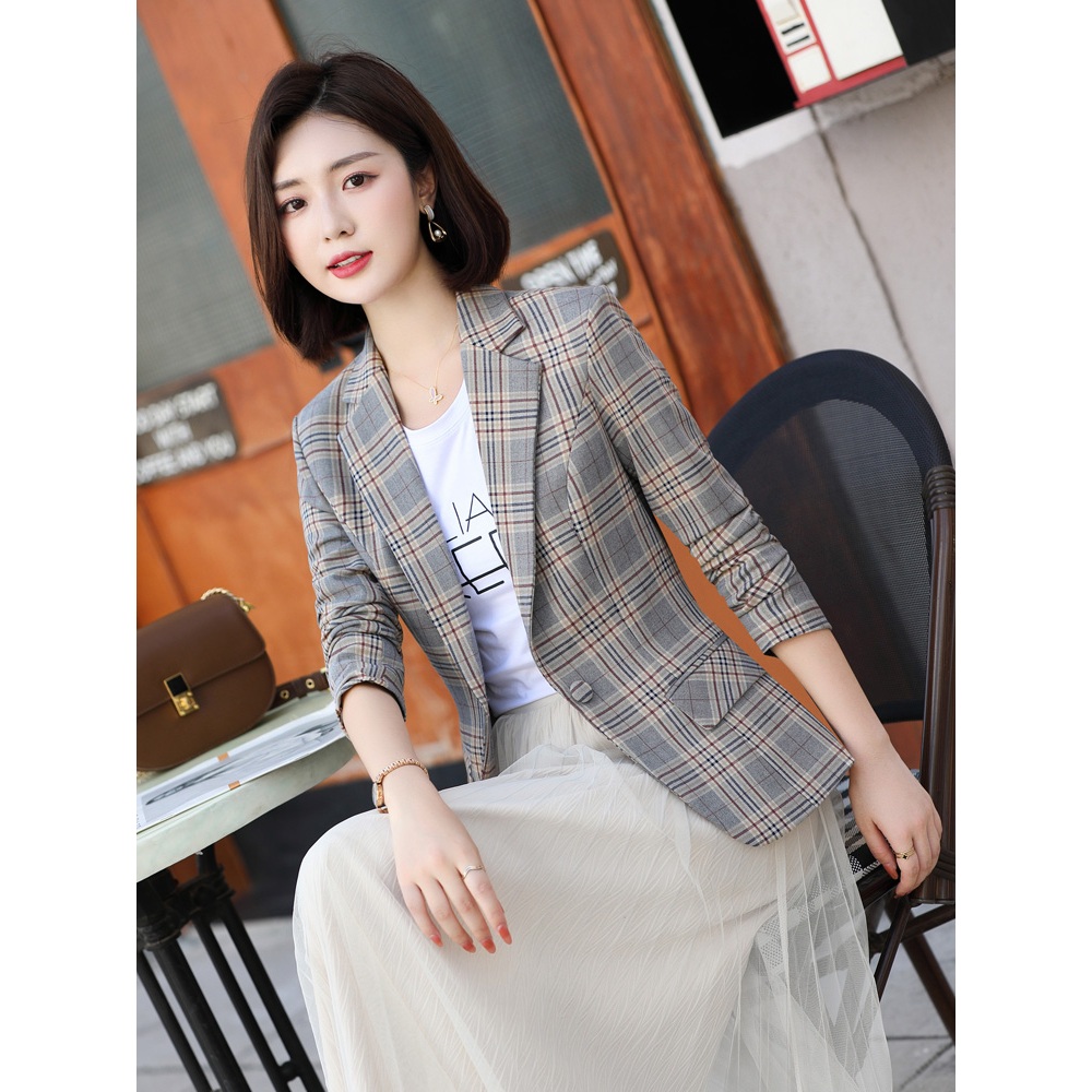 Áo blazer nữ 2 lớp áo vest nữ blazer hàn quốc dài tay - AV95