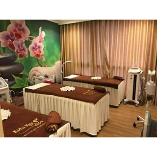 khăn trải giường spa 13 màu chọn lựa