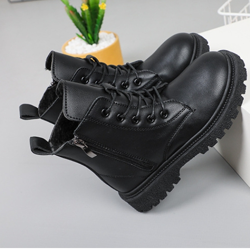 giày bốt bé gái mẫu mới nhất giày cao cổ bé gái Bốt cho bé gái b136