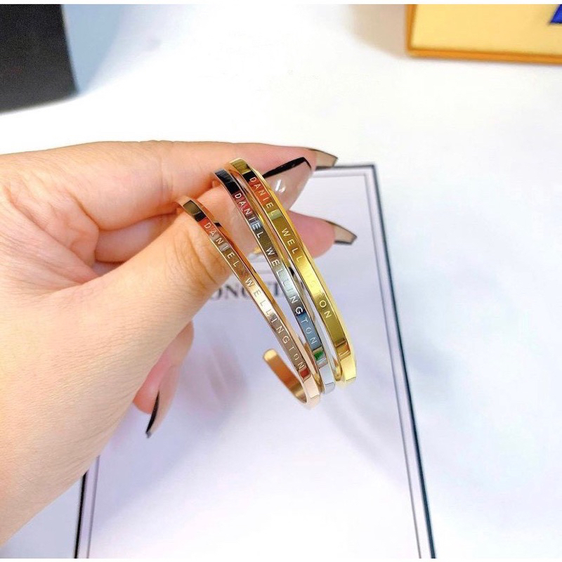 Vòng tay Cuff Ver 1 cao cấp, lắc tay đôi dành cho Nam Nữ- Mila M01