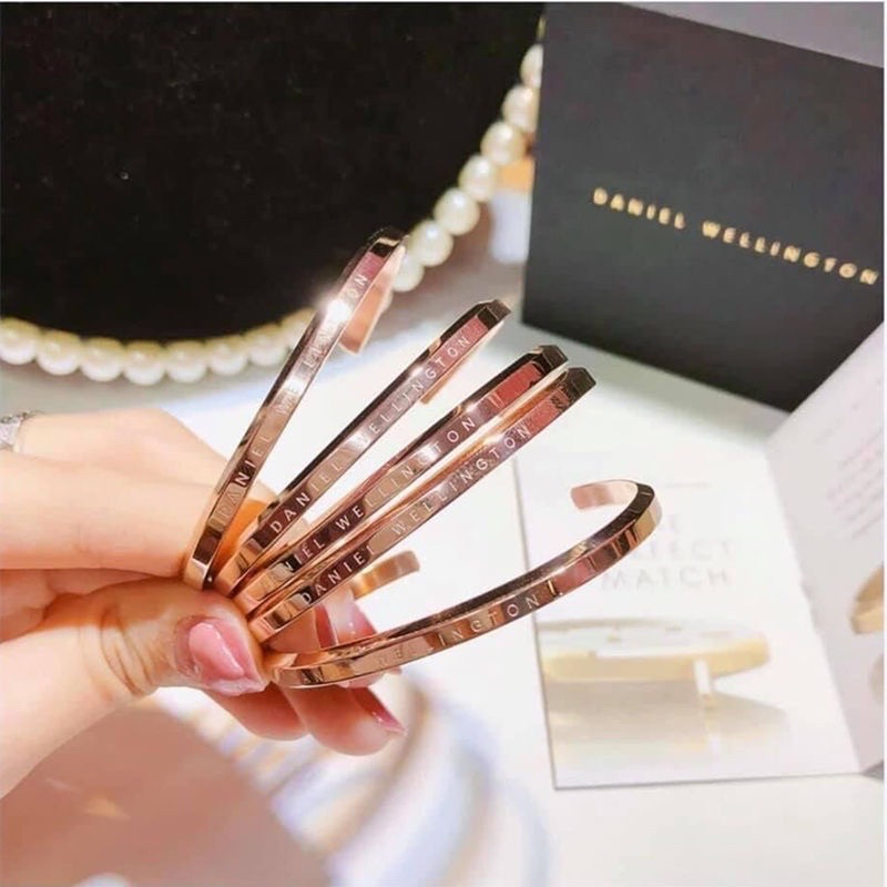 Vòng tay Cuff Ver 1 cao cấp, lắc tay đôi dành cho Nam Nữ- Mila M01