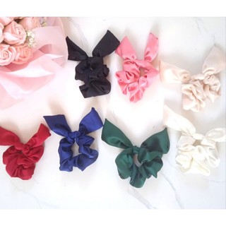 Cột tóc nơ tai thỏ vải satin