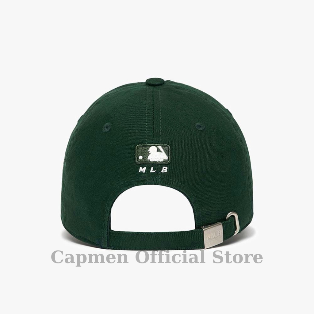 Hàng cao cấp. Mũ lưỡi trai MLB thêu chữ LA bản màu xanh lá chuẩn form CM932