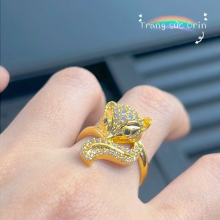 Nhẫn nữ thiết kế hình hồ ly sang trọng Orin EN18