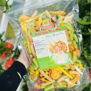  Snack tá lả snack thập cẩm mix 10 loại túi 500g 