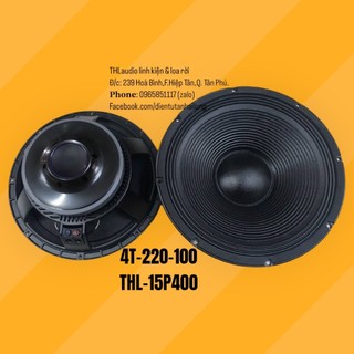 Bass 4 tấc từ 220 coil 100