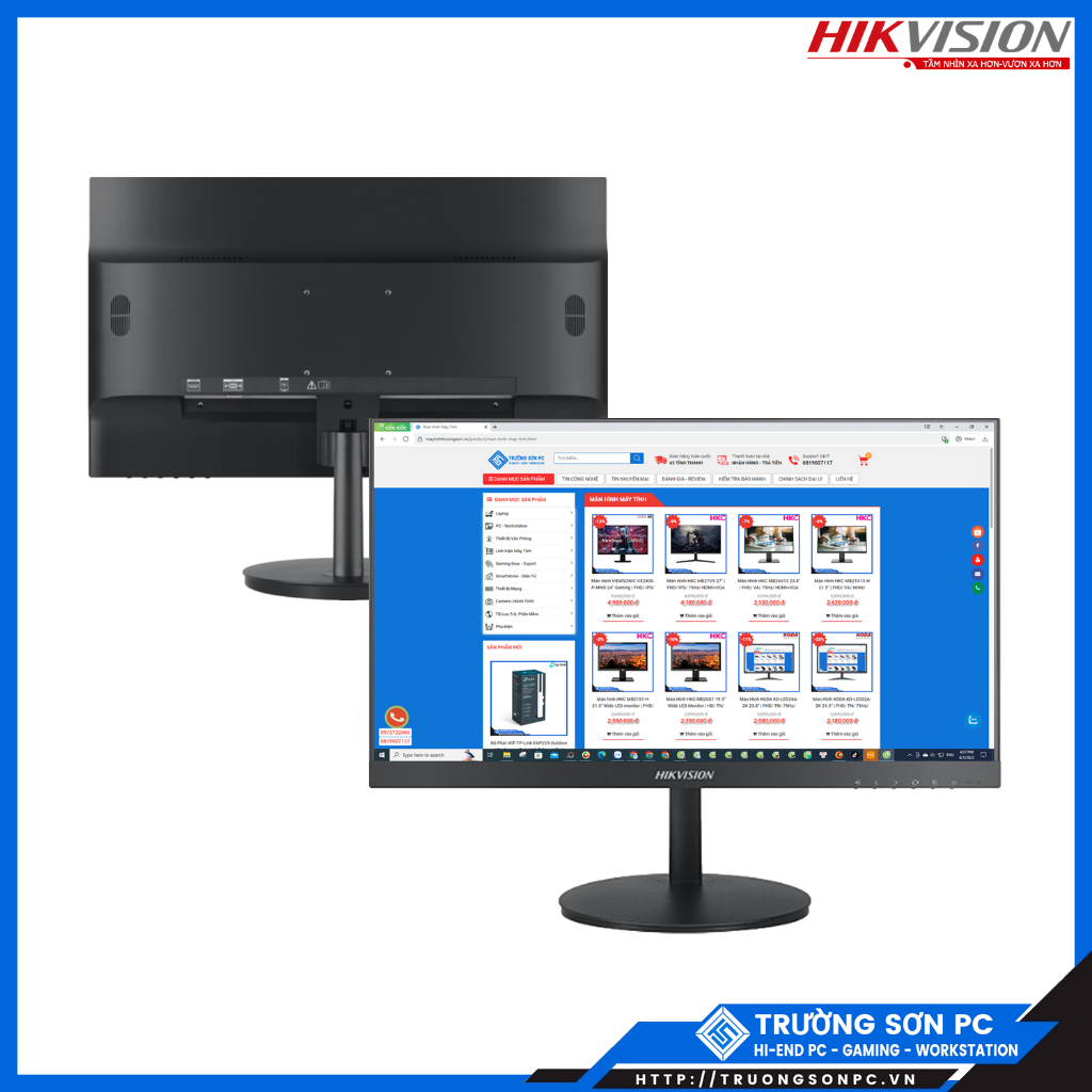 Màn Hình Máy Tính HIKVISION DS-D5022FN-C  | Bộ Đầu Ghi KIWIVISION