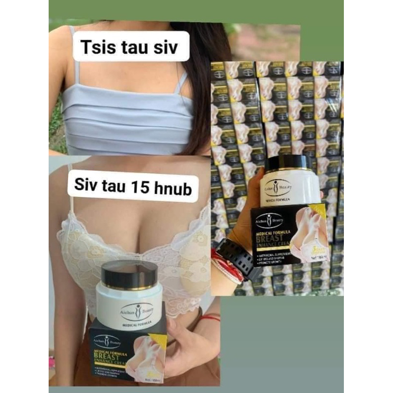 Kem massa  hỗ trợ  tăng kích thước vòng một