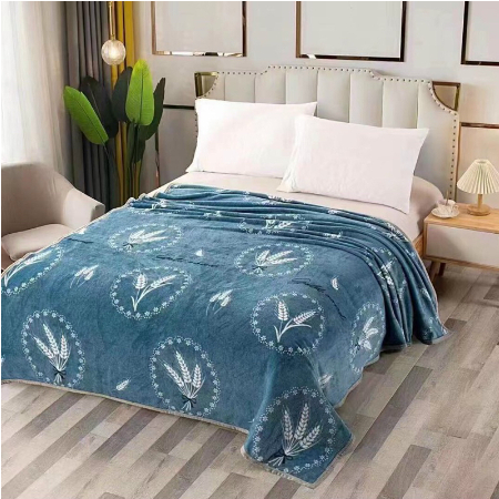 Chăn lông tuyết sữa hàn in hình - Mềm mịn kích thước lớn 2mx2m2