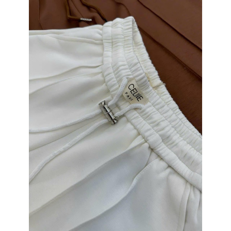 Quần thun ống suông trơn