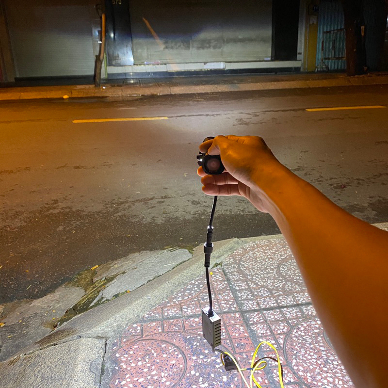 Đèn bi led K7 chân đèn BA20D gắn SCR - GZ