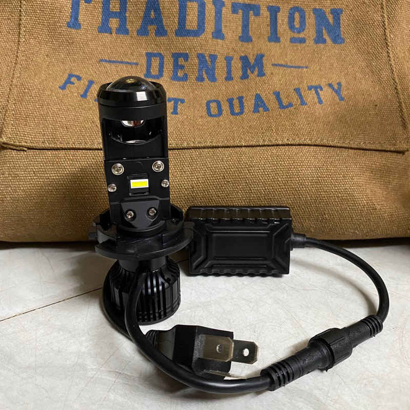 Đèn bi led K7 chân đèn BA20D gắn SCR - GZ