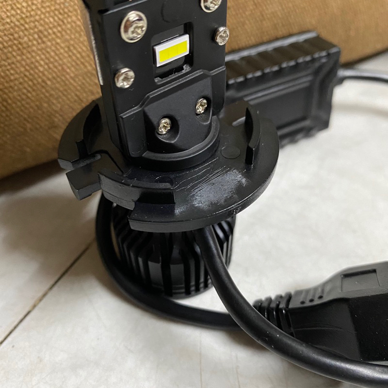 Đèn bi led K7 chân đèn BA20D gắn SCR - GZ