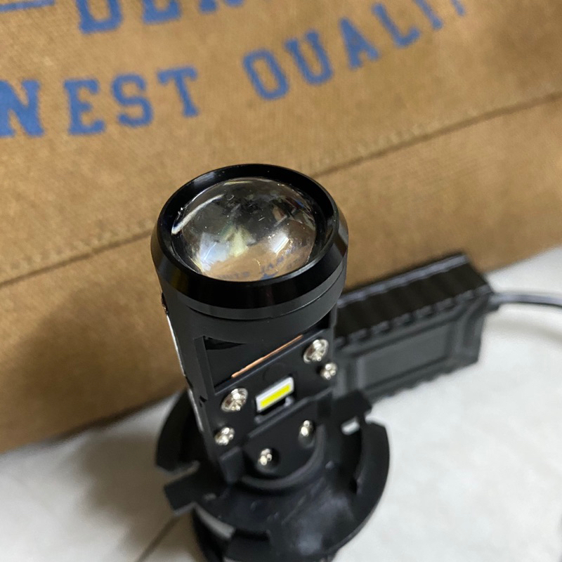 Đèn bi led K7 chân đèn BA20D gắn SCR - GZ