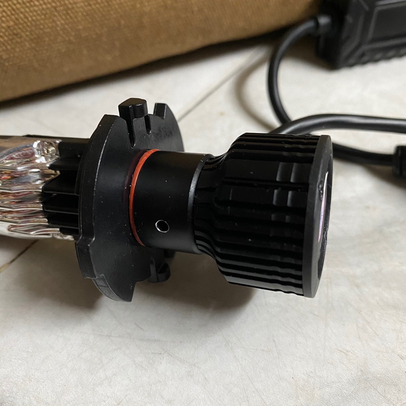 Đèn bi led K7 chân đèn BA20D gắn SCR - GZ