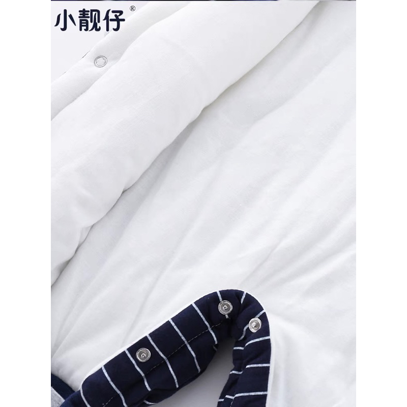 Body ủ tháo rời được mũ và bao chân dày lót nỉ bông mềm mịn cho bé trai bé gái gái Hàng Quảng Châu cao cấp loại 1